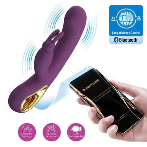 PRETTY LOVE - Liam purple, 12 vibration functions Mobile APP Long-distance Control PRETTY LOVE - Liam purple, 12 vibration functions Mobile APP Long-distance Control