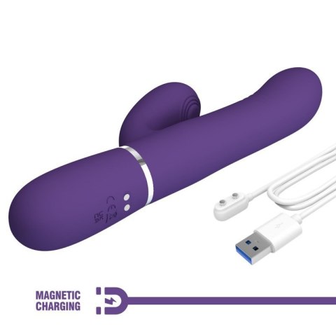 PRETTY LOVE - Mariana dark purple, 7 vibration functions, 7 thrusting settings, 4 rolling functions,4 nodding functions PRETTY LOVE - Mariana dark purple, 7 vibration functions, 7 thrusting settings, 4 rolling functions,4 nodding functions