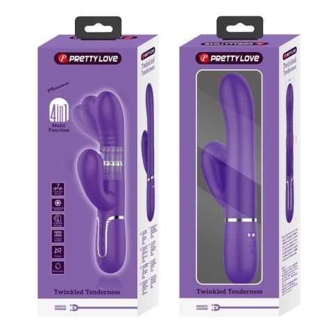 PRETTY LOVE - Mariana dark purple, 7 vibration functions, 7 thrusting settings, 4 rolling functions,4 nodding functions PRETTY LOVE - Mariana dark purple, 7 vibration functions, 7 thrusting settings, 4 rolling functions,4 nodding functions