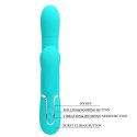 PRETTY LOVE - Mariana light blue, 7 vibration functions, 7 thrusting settings, 4 rolling functions, 4 nodding functions