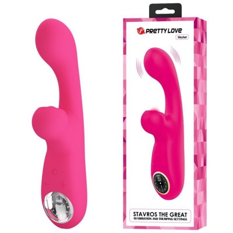 PRETTY LOVE - Skylar Pink, 10 vibration functions 10 thumping functions 9 speed levels PRETTY LOVE - Skylar Pink, 10 vibration functions 10 thumping functions 9 speed levels