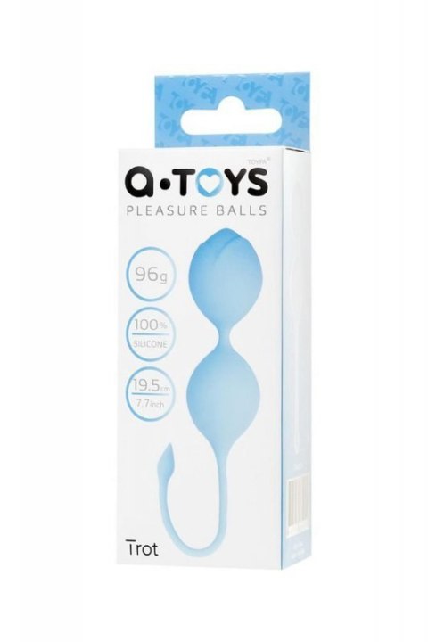 A-TOYS,Vaginal balls, Silicone, Blue, O 3.5 cm A-TOYS,Vaginal balls, Silicone, Blue, O 3.5 cm