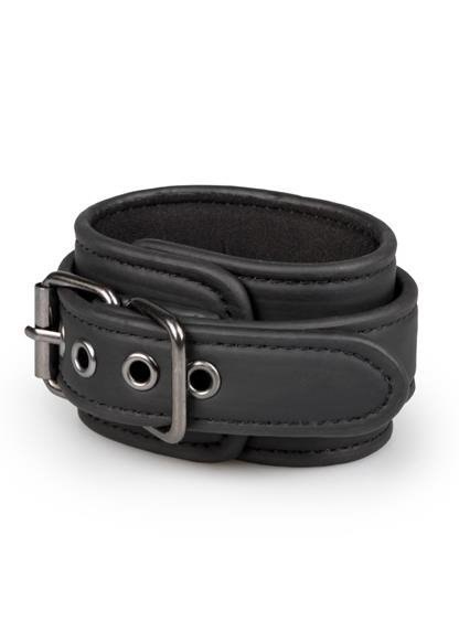 Kajdanki-Black Leather Handcuffs Kajdanki-Black Leather Handcuffs