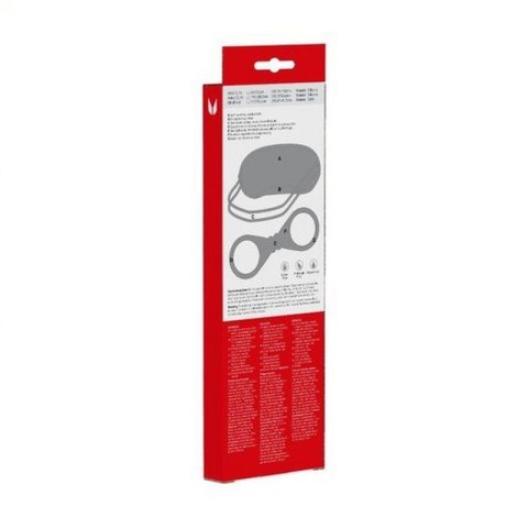 Kajdanki- Me You Us Bound To Please Blindfold Wrist And Ankle Cuffs Black Kajdanki- Me You Us Bound To Please Blindfold Wrist And Ankle Cuffs Black