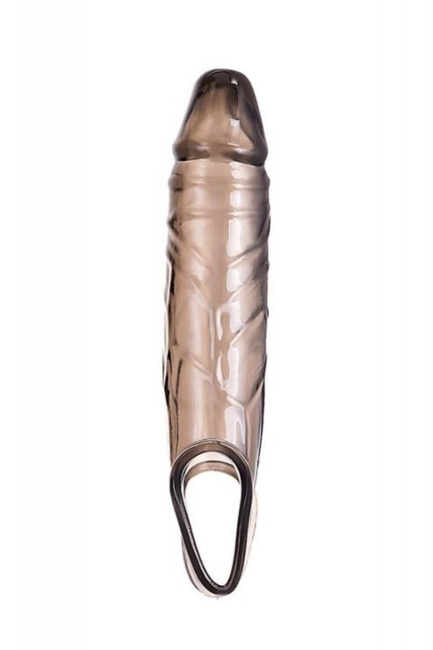 ToyFa XLover, Penis sleeve, for enlargement, TPE, transparent black, 15,5 cm ToyFa XLover, Penis sleeve, for enlargement, TPE, transparent black, 15,5 cm