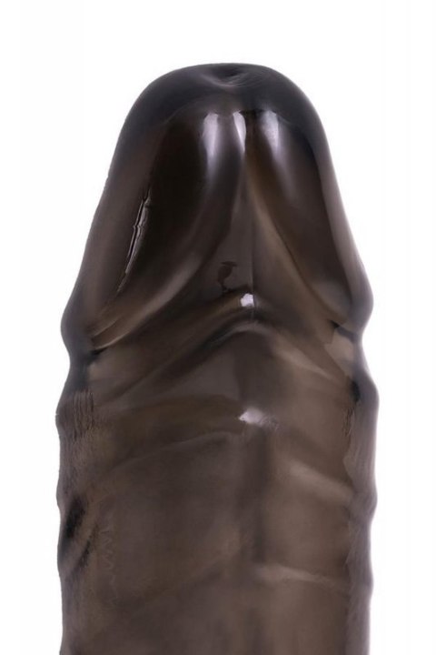 ToyFa XLover, Penis sleeve, for enlargement, TPE, transparent black, 15,5 cm ToyFa XLover, Penis sleeve, for enlargement, TPE, transparent black, 15,5 cm