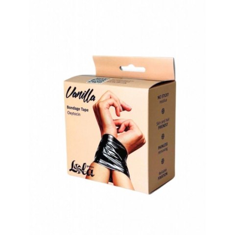 Bondage Tape Vanilla Oxytocin Black Bondage Tape Vanilla Oxytocin Black