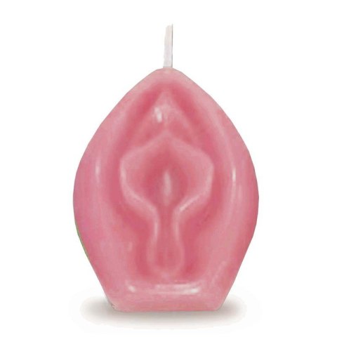 Eden's Candle - Vanilla Scented Vagina - Rose Eden's Candle - Vanilla Scented Vagina - Rose