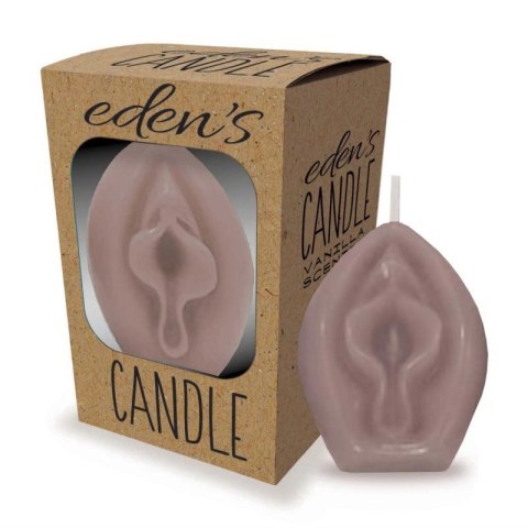 Eden's Candle - Vanilla Scented Vagina - Taupe Eden's Candle - Vanilla Scented Vagina - Taupe