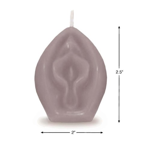 Eden's Candle - Vanilla Scented Vagina - Taupe Eden's Candle - Vanilla Scented Vagina - Taupe
