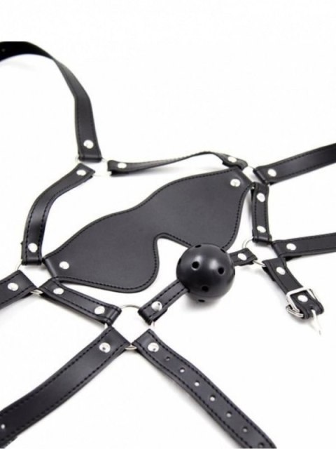 Eye Mask With Ball Gag Eye Mask With Ball Gag