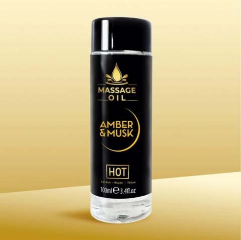HOT Massage Oil amber & musk 100 ml HOT Massage Oil amber & musk 100 ml