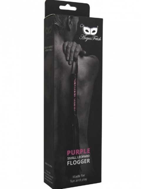 Purple Small Leopard Flogger Purple Small Leopard Flogger