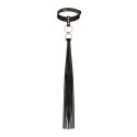 Rosy Gold - Collar with Flogger - Black