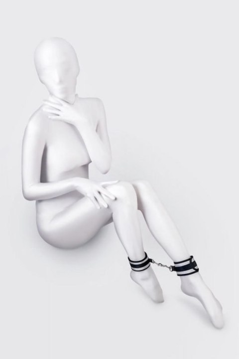 Anonymo anclecuffs, polyester, silver, 28.5 cm Anonymo anclecuffs, polyester, silver, 28.5 cm