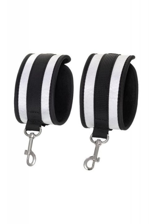 Anonymo anclecuffs, polyester, silver, 28.5 cm Anonymo anclecuffs, polyester, silver, 28.5 cm