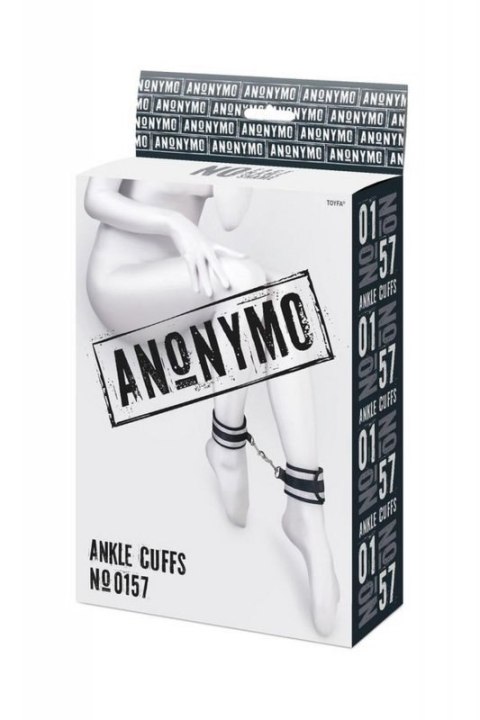 Anonymo anclecuffs, polyester, silver, 28.5 cm Anonymo anclecuffs, polyester, silver, 28.5 cm