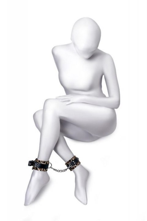 Anonymo handcuffs, PU leather, print, 27 cm Anonymo handcuffs, PU leather, print, 27 cm