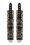Anonymo handcuffs, PU leather, print, 27 cm