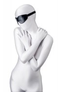 Anonymo mask, PU leather, black, 26.5 cm