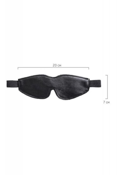 Anonymo mask, PU leather, black, 26.5 cm Anonymo mask, PU leather, black, 26.5 cm