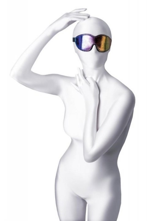 Anonymo mask, PVC, print, 27.5 cm Anonymo mask, PVC, print, 27.5 cm
