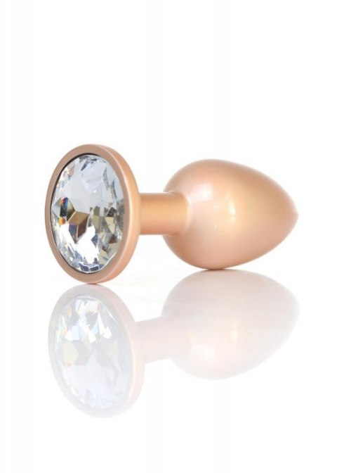 Plug-Jewellery Pearl Gold PLUG- Clear S Plug-Jewellery Pearl Gold PLUG- Clear S