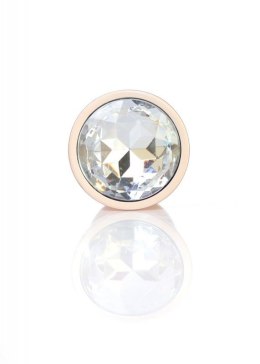 Plug-Jewellery Pearl Gold PLUG- Clear S