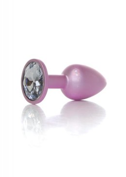 Plug-Jewellery Pearl Pink PLUG- Clear S