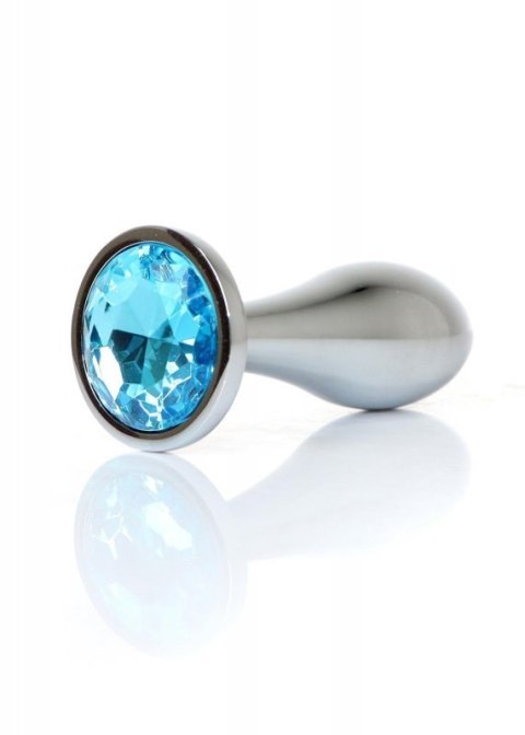 Plug-Jewellery Silver PLUG- Light Blue L Plug-Jewellery Silver PLUG- Light Blue L