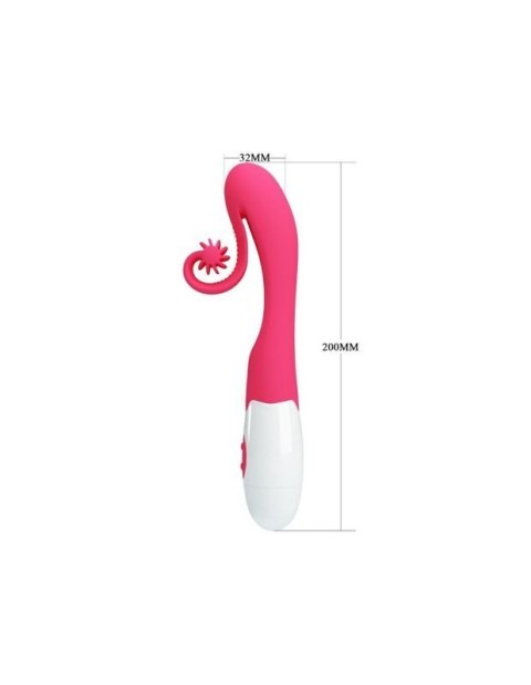 ROMANCE - PINK VIBRATOR AND STIMULATOR 30 SPEEDS ROMANCE - PINK VIBRATOR AND STIMULATOR 30 SPEEDS