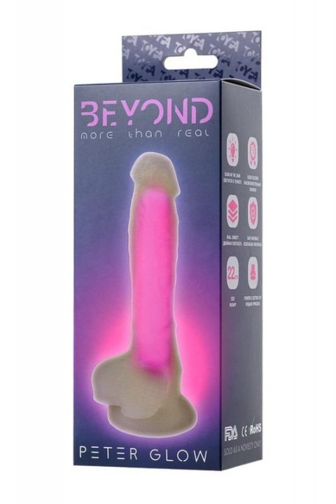 BEYOND BY TOYFA Peter Glow Pink 16,5cm BEYOND BY TOYFA Peter Glow Pink 16,5cm
