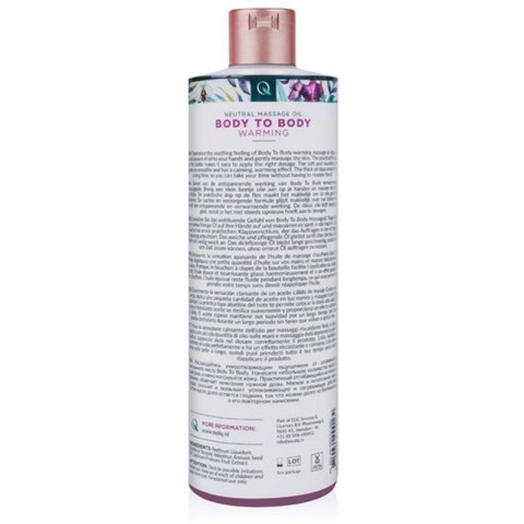 EXOTIQ Body To Body Warming Massage oil 500 ml. EXOTIQ Body To Body Warming Massage oil 500 ml.