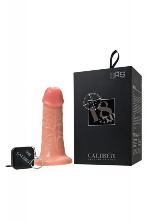 Realistic dildo Caliber 18/5 , PVC, flesh, length 18cm, diameter 5cm Realistic dildo Caliber 18/5 , PVC, flesh, length 18cm, diameter 5cm