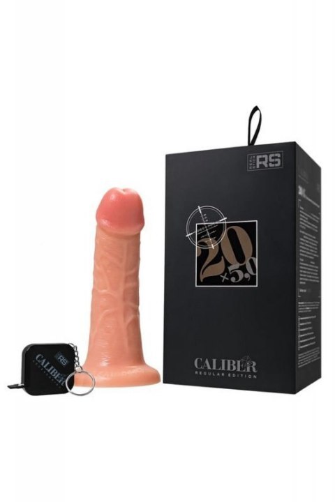 Realistic dildo Caliber 20/5 , PVC, flesh, length 20cm, diameter 5cm Realistic dildo Caliber 20/5 , PVC, flesh, length 20cm, diameter 5cm