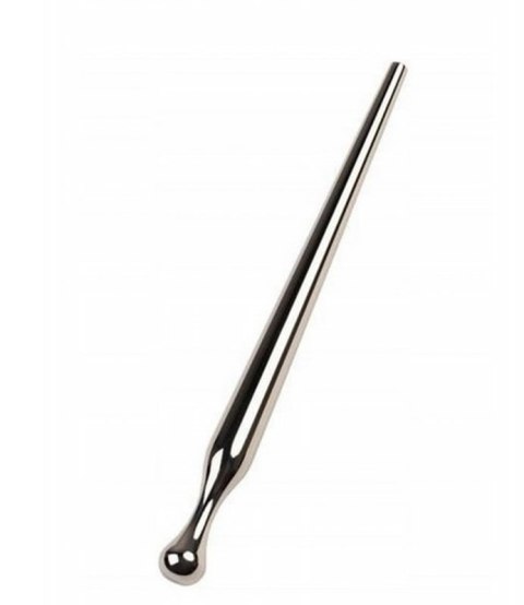 Silver urethral plug TOYFA Metal, length 8,5 cm, diameter 0,3-0,8 cm, weight 30 gr Silver urethral plug TOYFA Metal, length 8,5 cm, diameter 0,3-0,8 cm, weight 30 gr