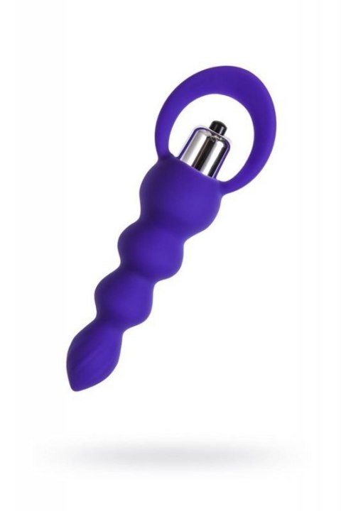 ToDo by Toyfa Anal plug Twisty, silicone, purple, 14 cm, O 3.2 cm ToDo by Toyfa Anal plug Twisty, silicone, purple, 14 cm, O 3.2 cm