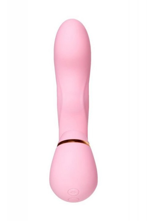 JOS Multifunctional clitoral stimulator JUNA, pink, 15 cm JOS Multifunctional clitoral stimulator JUNA, pink, 15 cm