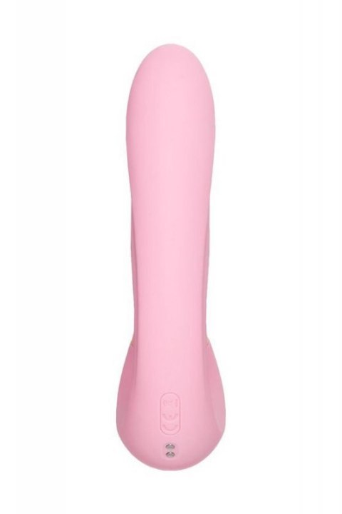JOS Multifunctional clitoral stimulator JUNA, pink, 15 cm JOS Multifunctional clitoral stimulator JUNA, pink, 15 cm