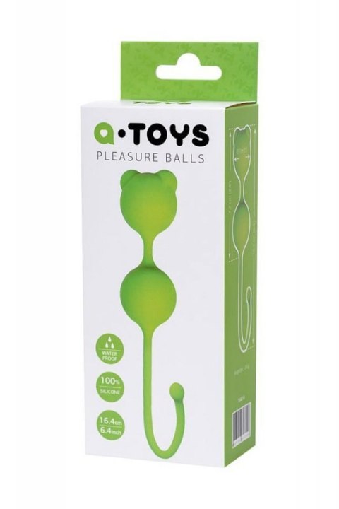 Pleasure balls A-Toys Green Pleasure balls A-Toys Green