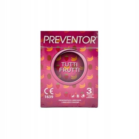 Tutti Frutti 3 Premium Latex Condoms Tutti Frutti 3 Premium Latex Condoms