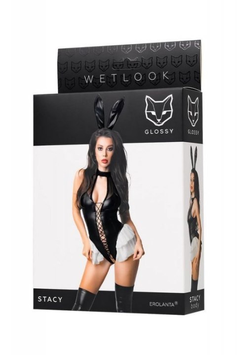 Wetlook body Stacy - black S Wetlook body Stacy - black S