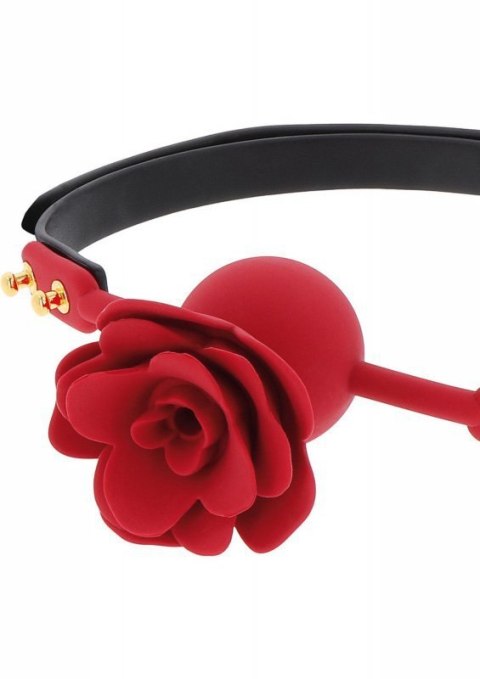 Wild Roses Ball Gag Black Wild Roses Ball Gag Black
