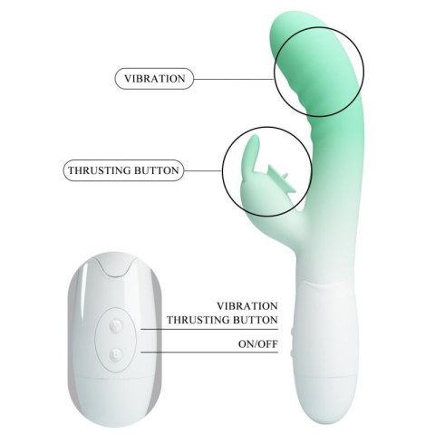PRETTY LOVE - Cerberus, 30 vibration functions 30 licking settings, Silicone ABS, USB rechargeable PRETTY LOVE - Cerberus, 30 vibration functions 30 licking settings, Silicone ABS, USB rechargeable