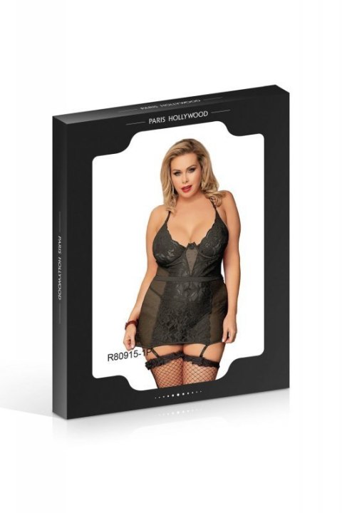 Babydoll with garter belt and thong 2XL-3XL Babydoll with garter belt and thong 2XL-3XL