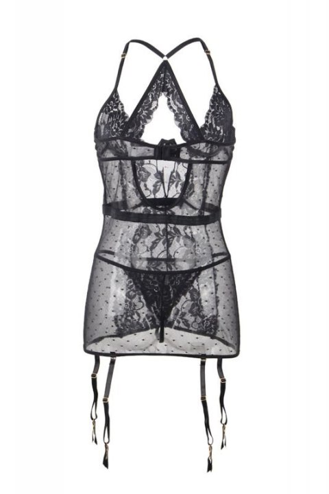 Babydoll with garter belt and thong 2XL-3XL Babydoll with garter belt and thong 2XL-3XL