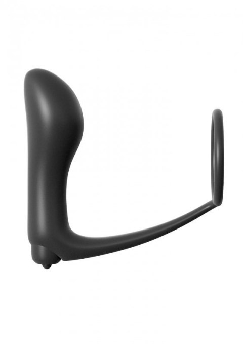 Cockring Vibrating Plug Black Cockring Vibrating Plug Black