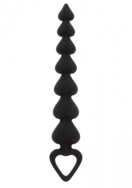 Heart Beads Black