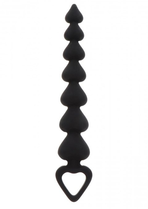 Heart Beads Black Heart Beads Black