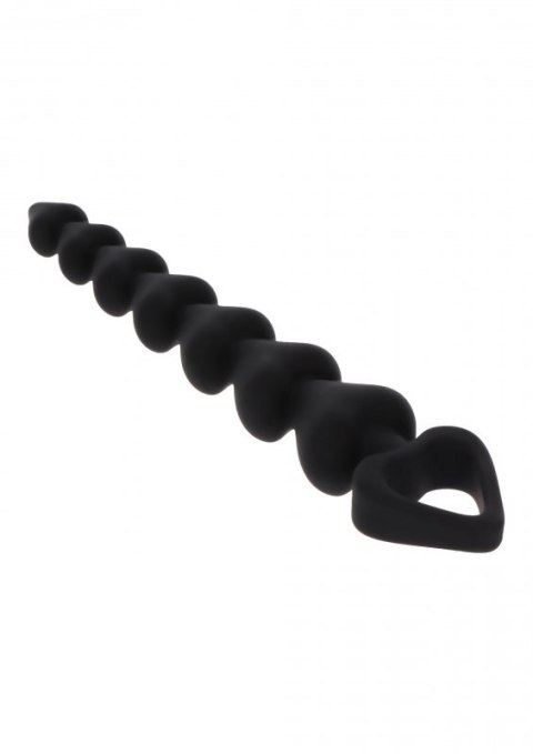 Heart Beads Black Heart Beads Black